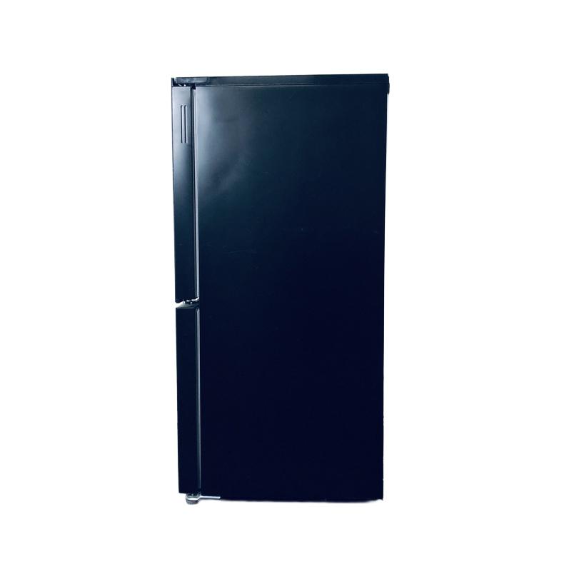 冷蔵庫 中古 シャープ SHARP SJ-GD15H-B 2022年製 2ドア 152L ピュアブラック ファン式 両方開き 一人暮らし 大きめの画像
