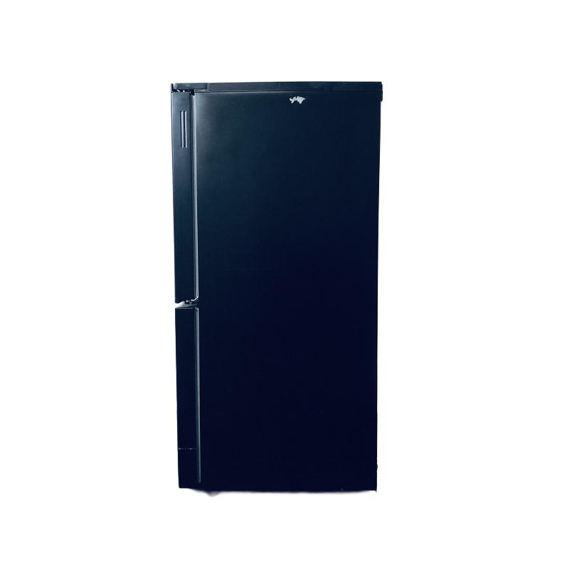 冷蔵庫 中古 シャープ SHARP SJ-GD15J-B 2022年製 2ドア 152L ピュアブラック ファン式 両方開き 一人暮らし 大きめの画像