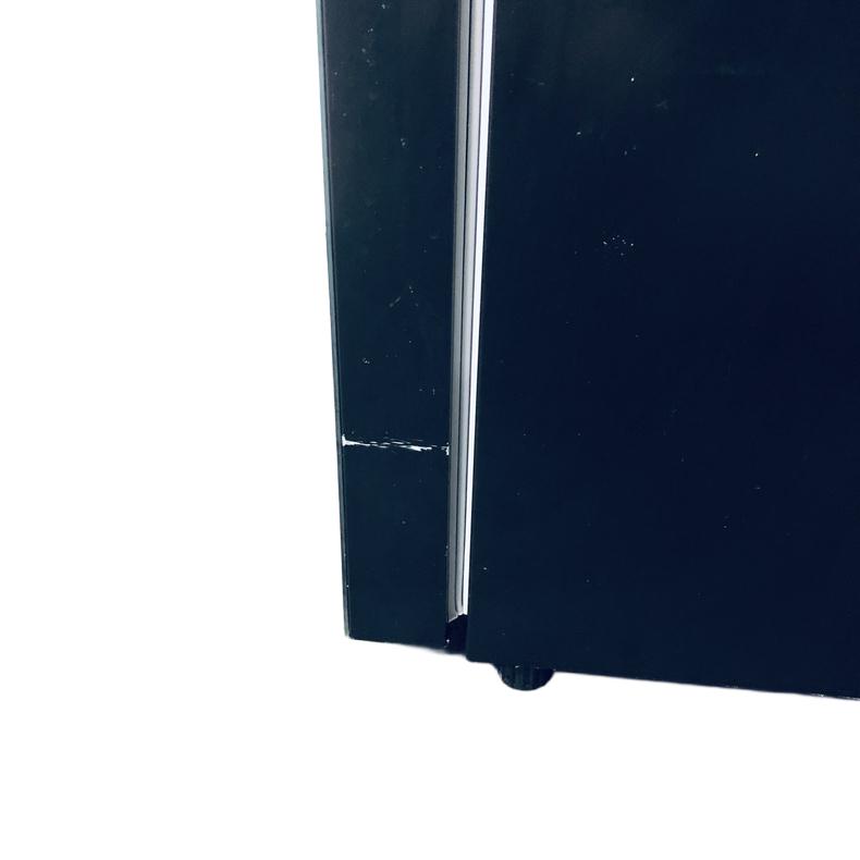 冷蔵庫 中古 シャープ SHARP SJ-GD15J-B 2022年製 2ドア 152L ピュアブラック ファン式 両方開き 一人暮らし 大きめの画像