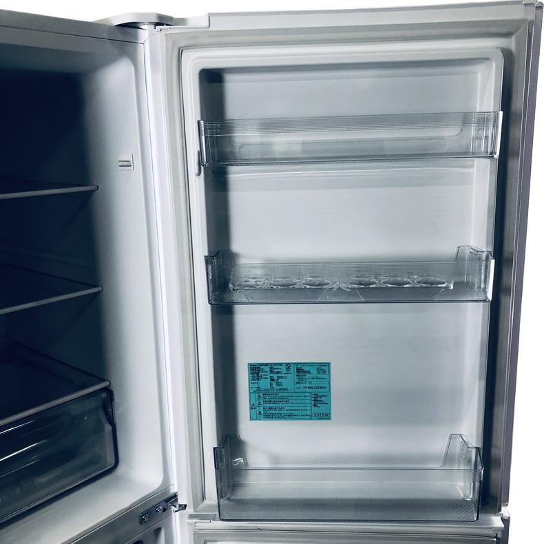 冷蔵庫 中古 ハイアール Haier JR-NF218B(W) 2020年製 2ドア 218L