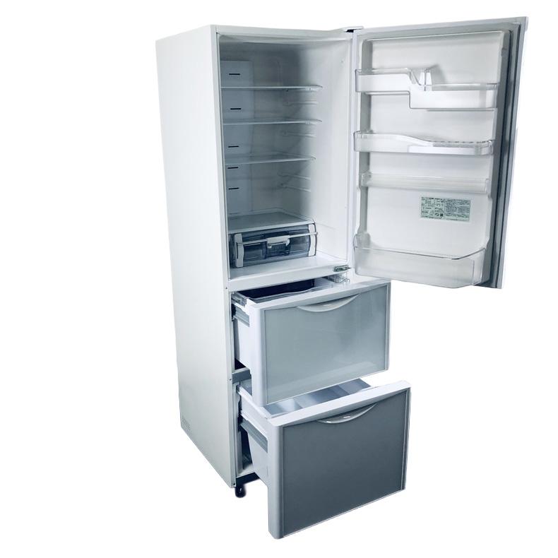 愛品館江戸川店】保証充実 日立 2019年製 375L 3ドア冷凍冷蔵庫 R-S38JV(XW) 日立（HITACHI） 冷蔵庫 中古 HITACHI R-S38JV(XW) 2019年製 3ドア