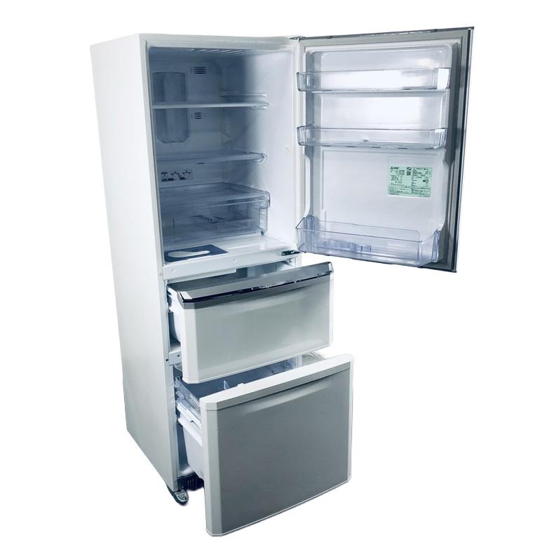 三菱 ノンフロン冷凍冷蔵庫 335L MR-C34E-W 2020年製 三菱（MITSUBISHI） 冷蔵庫 中古 MITSUBISHI MR-C34E-W 2020年製 3ドア