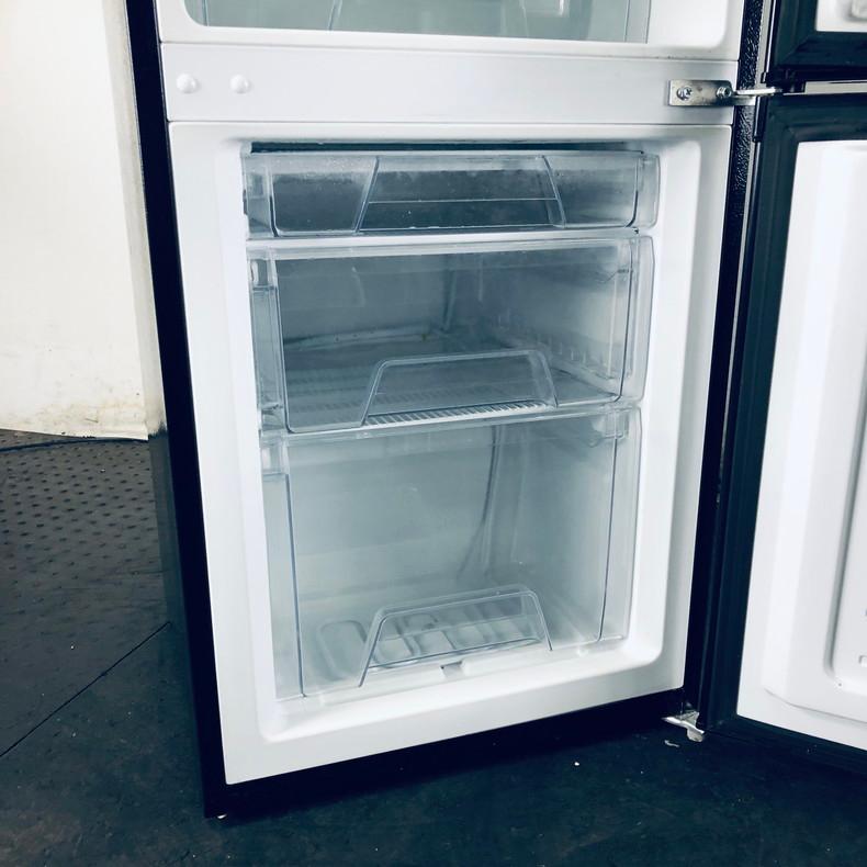 【中古】 アイリスオーヤマ IRISOHYAMA 冷蔵庫 一人暮らし 2021年製 2ドア 142L ブラック 直冷式 右開き IRSD-14A-B