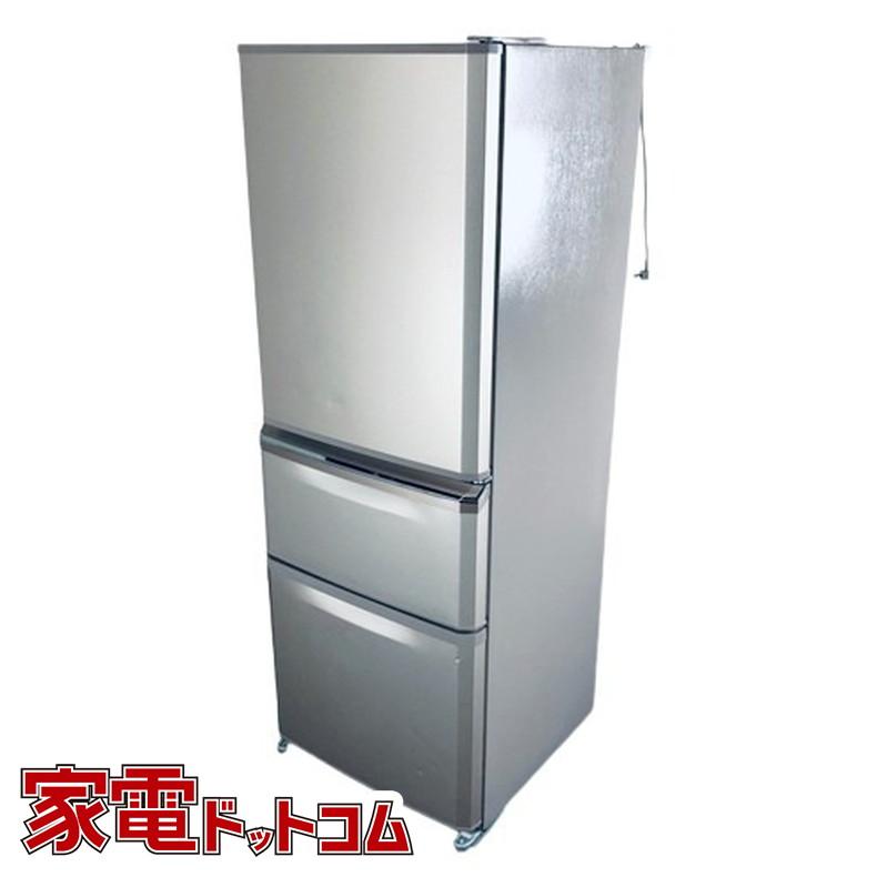 安心の6ヶ月保証付き！！ MITSUBISHI 3ドア冷蔵庫 MR-C34A-W 2017年製 335L