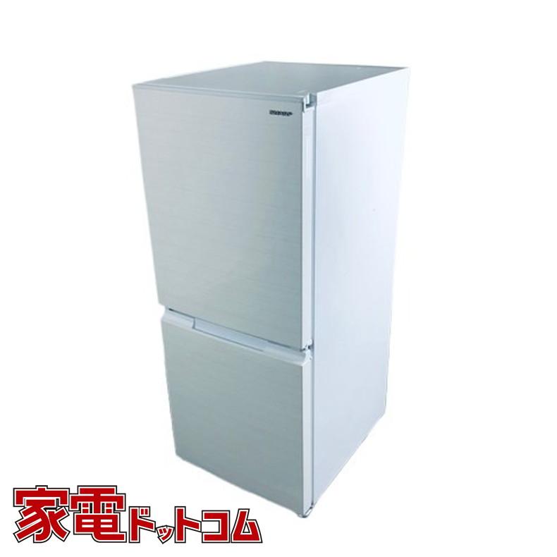 冷蔵庫 中古 シャープ SHARP SJ-D15G-W 2021年製 2ドア 152L ホワイト 