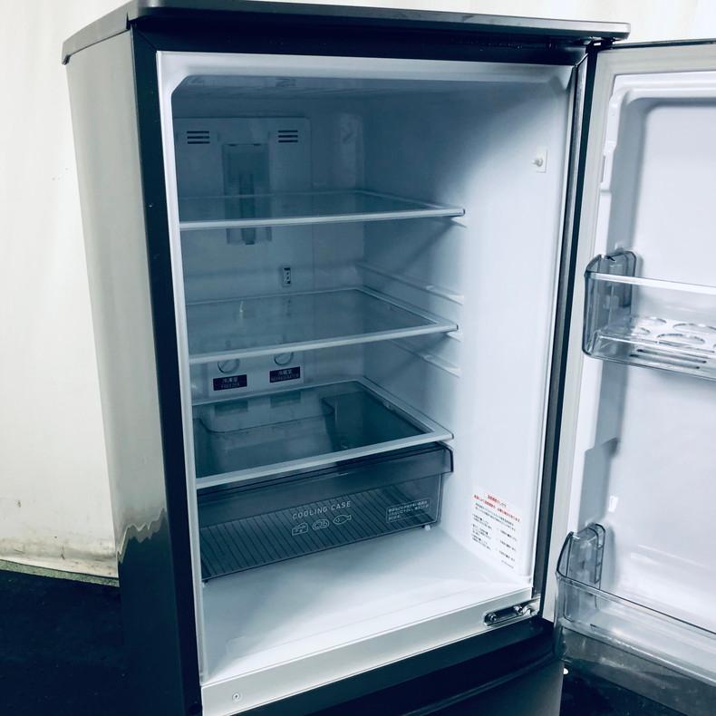 三菱2023年式ツードア冷蔵庫