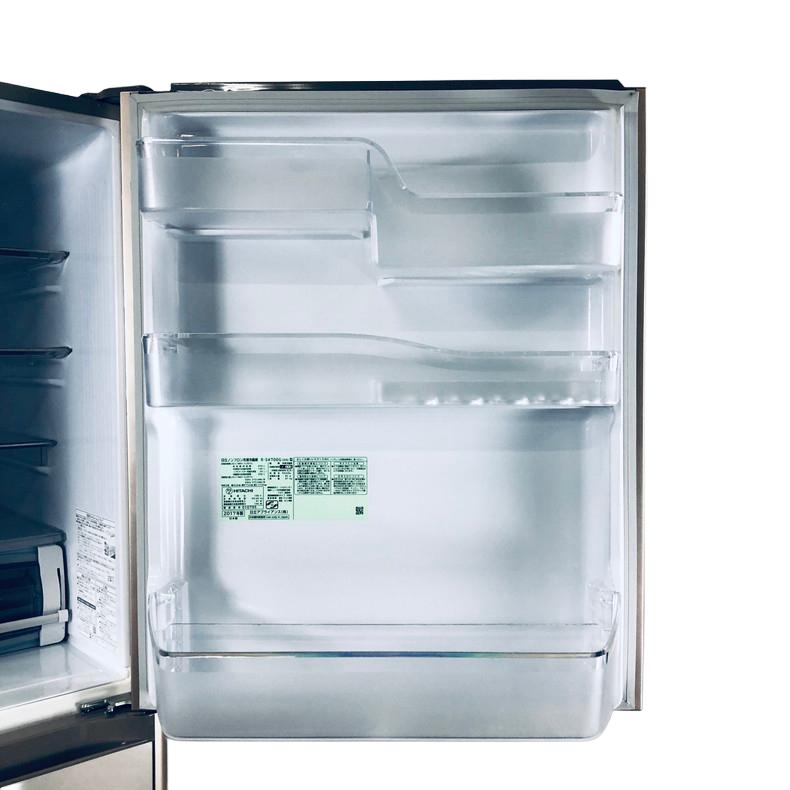 日立（HITACHI） 冷蔵庫 中古 HITACHI R-S4700G(XN) 2017年製 5ドア