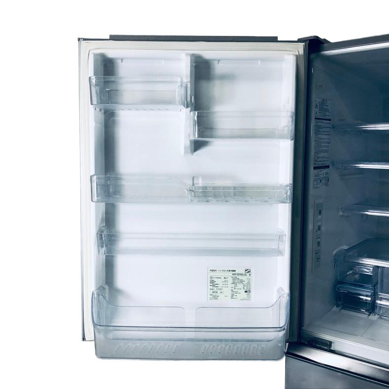 【中古】 【自社配送エリア内限定】 アクア AQUA 冷蔵庫 2016年製 5ドア 415L サテンシルバー ファン式 左開き AQR-SD42EL(S) ファミリー 大型 400L以上 送料無料 設置無料 地域限定 埼玉 東京 千葉 神奈川 RANK_B AQUA（アクア） 冷蔵庫 中古 AQUA AQR-SD42EL(S) 2016年製 5ドア 415L