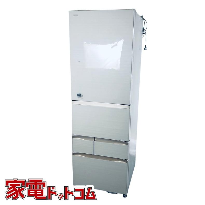 TOSHIBA（東芝） 冷蔵庫 中古 TOSHIBA GR-M470GW(ZC) 2018年製 5ドア