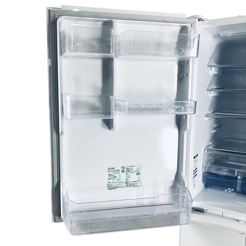 MITSUBISHI（三菱）451L 6ドア冷蔵庫フロントガラス MR-MB45EL-W2 2019年製 Used/良品 三菱（MITSUBISHI） 冷蔵庫 中古 MITSUBISHI MR-MB45EL-W1 2019年製 5