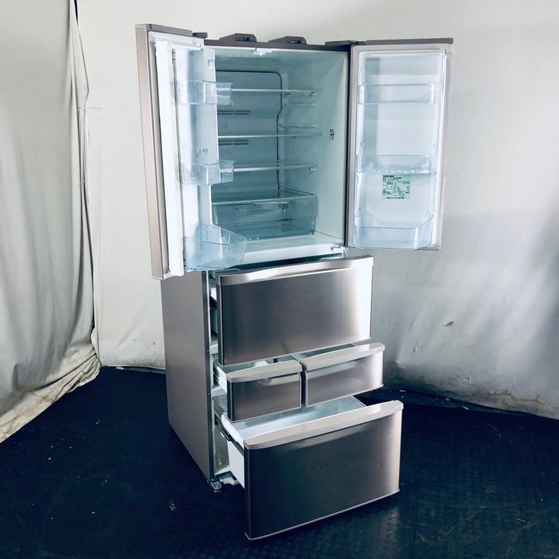 【試験済・未清掃】TOSHIBA GR-507F 冷蔵庫 501L TOSHIBA 冷蔵庫 中古 東芝 GR-507F(N) 2018年製 6ドア 501L レ