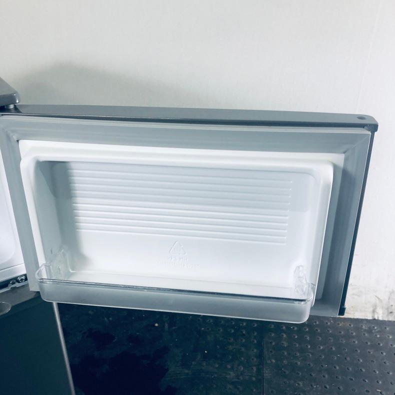 【中古】 ヤマダ電機 YAMADA 冷蔵庫 一人暮らし 2019年製 2ドア 90L シルバー 直冷式 右開き YRZ-C09G1(S)