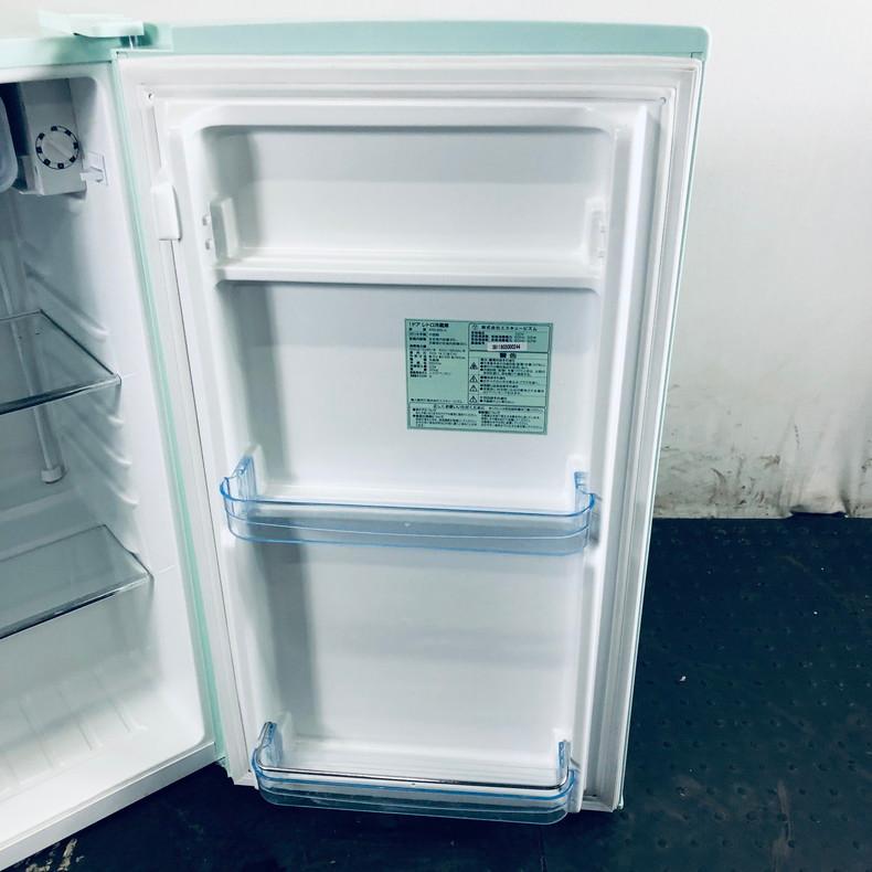 冷蔵庫 中古 エスキュービズム S-cubism ARD-85LG 2018年製 1ドア 85L  