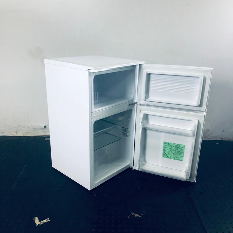冷蔵庫 中古 ヤマダ電機 YAMADA YRZ-C09B1 2018年製 2ドア 90L  