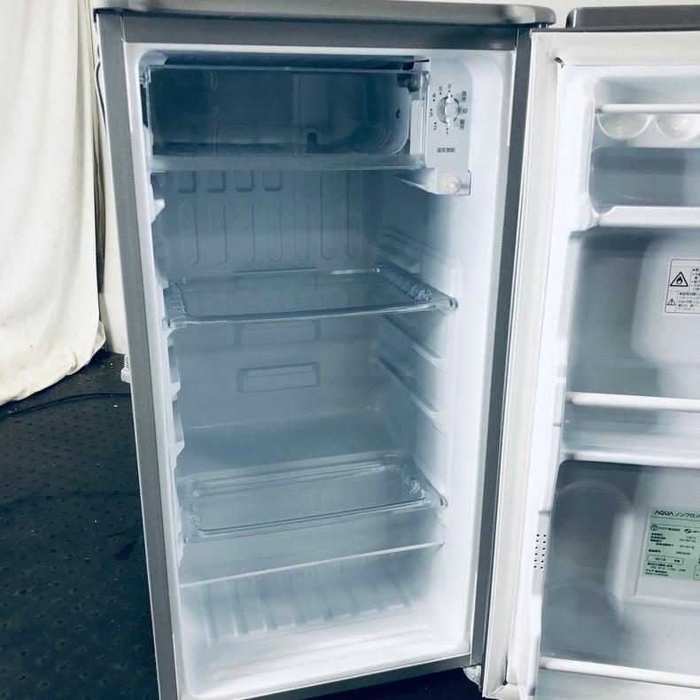 中古】AQUA 直冷式冷凍庫 75L AQR-8G