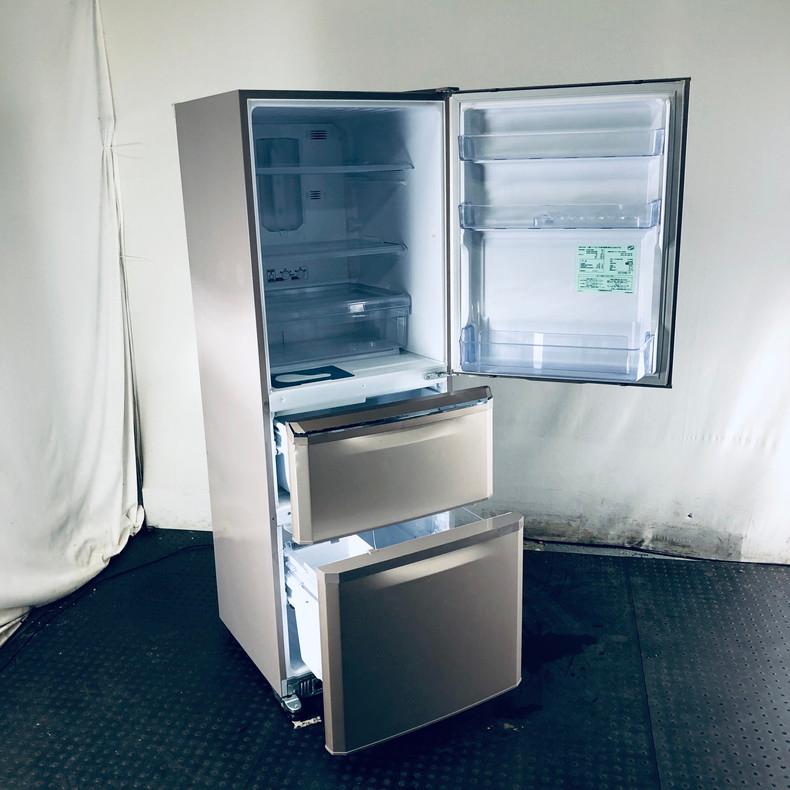 TS 三菱/MITSUBISHI 3ドア冷蔵庫 MR-C34X-P 自動製氷付 335L 2014年製