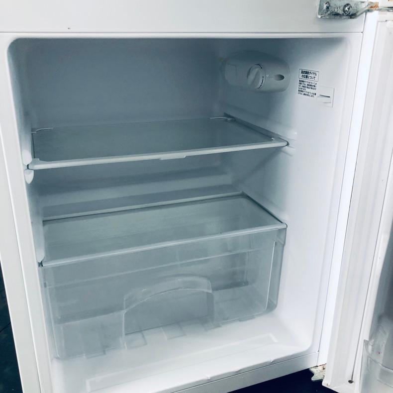 【中古】 ハイアール Haier 冷蔵庫 一人暮らし 2015年製 2ドア 85L ホワイト 直冷式 右開き JR-N85A