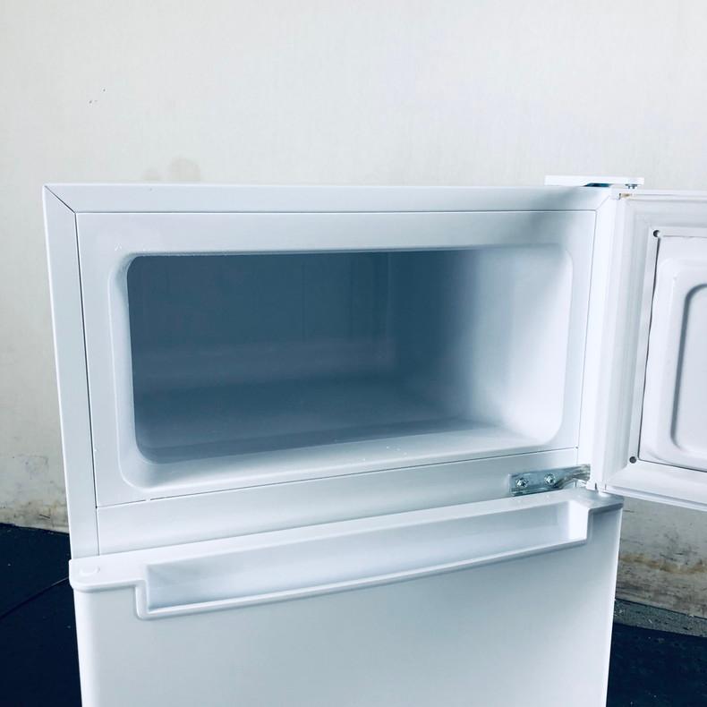 【中古】 ハイアール Haier 冷蔵庫 一人暮らし 2022年製 2ドア 85L ホワイト 直冷式 右開き BR-85A
