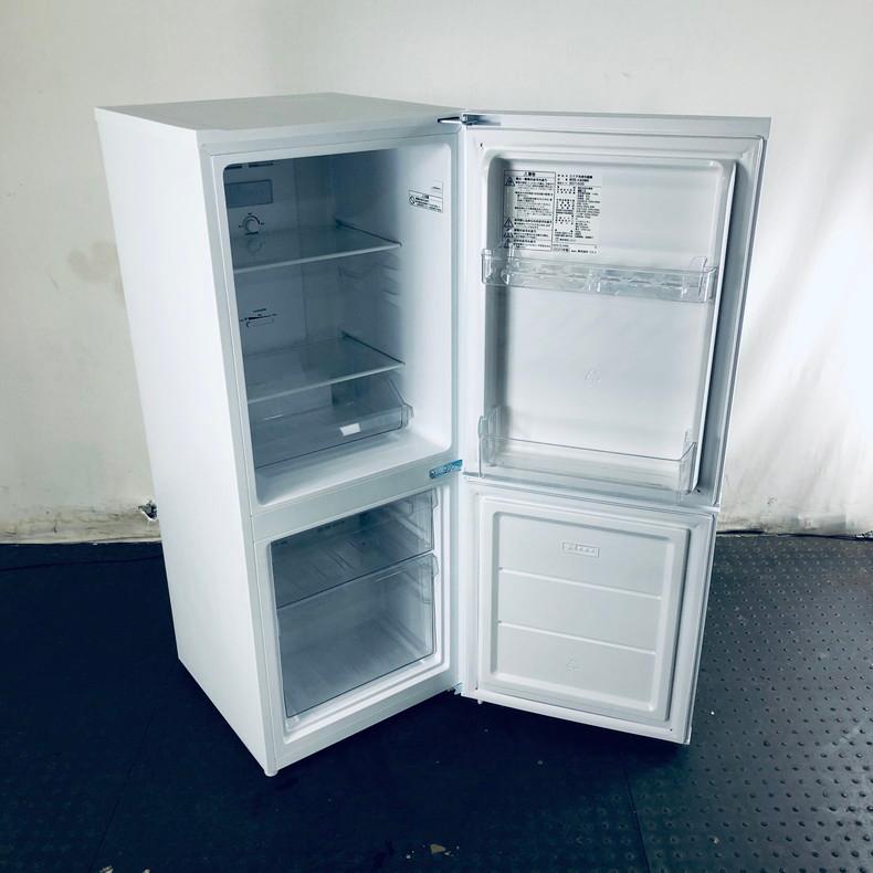 冷蔵庫 中古 ニトリ NTR-140WH 2023年製 2ドア 140L ホワイト ファン式 