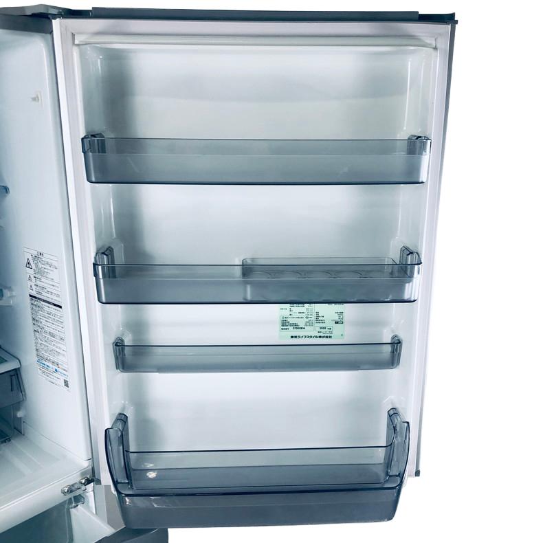 東芝 右開き冷蔵庫 GR-S36S 363L 2020年 中古 TOSHIBA（東芝） 冷蔵庫 中古 TOSHIBA GR-S36S(S) 2020年製 3ドア 363L