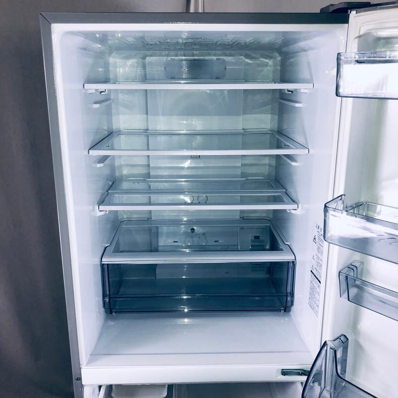 冷蔵庫 中古 アクア AQUA AQR-36G(S) 2018年製 4ドア 355L シルバー  