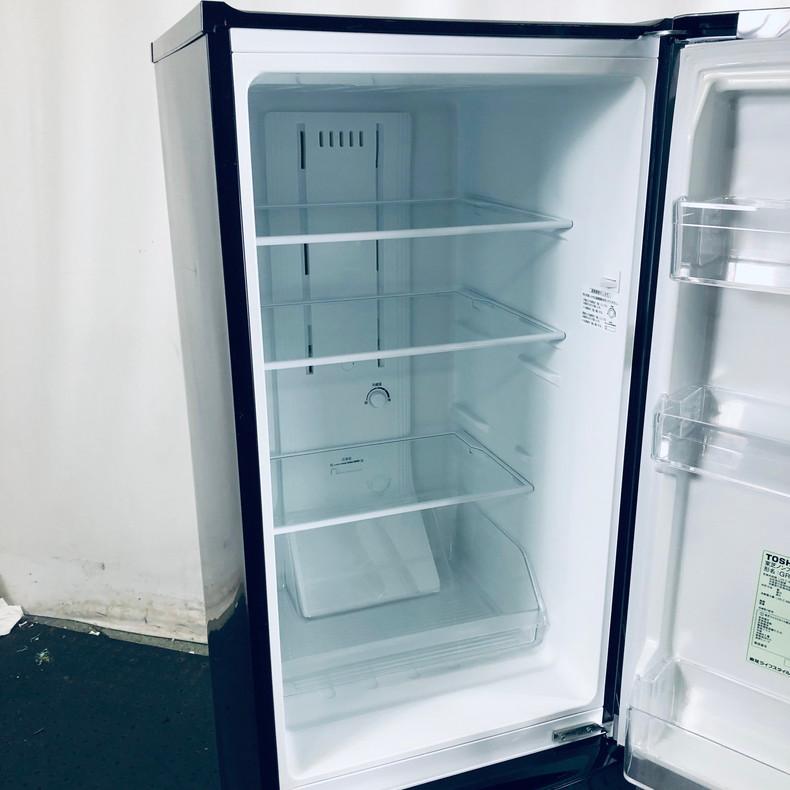 冷蔵庫 中古 東芝 TOSHIBA GR-M17BS(K) 2017年製 2ドア 171L ブラック  