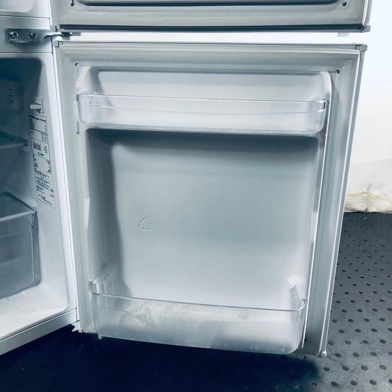 ●販売終了●冷蔵庫　２ドア　86L YAMAZEN 2021年製　中古品 ○販売終了○冷蔵庫 2ドア 86L YAMAZEN 2021年製 中古品