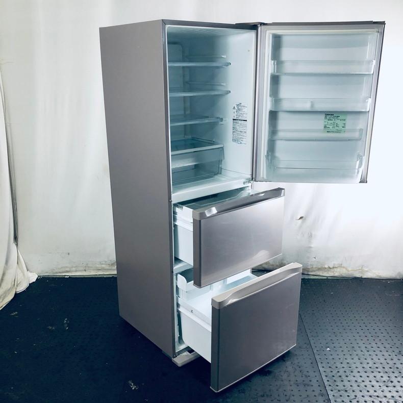 24Y639 ジE TOSHIBA 東芝 冷凍冷蔵庫 GR-H38S 2015年製 右開き 375L 中古品