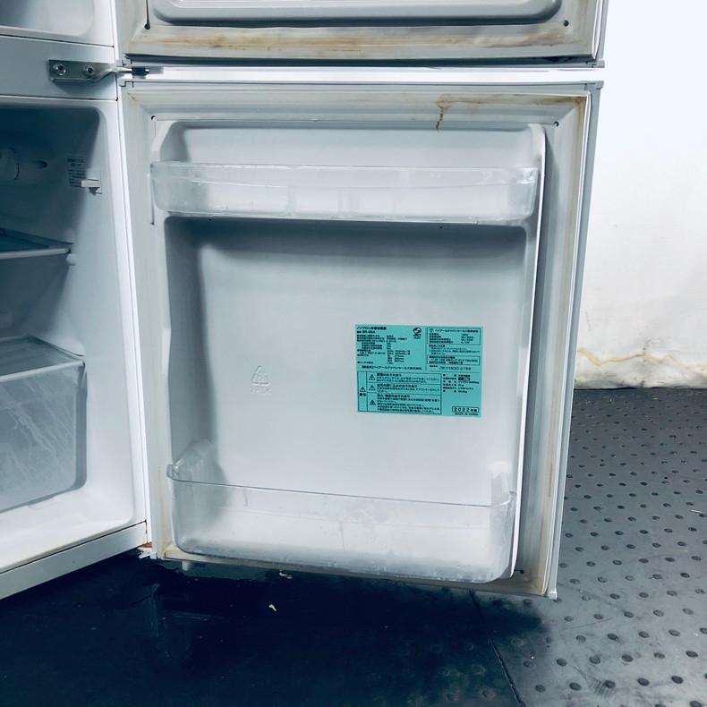冷蔵庫 中古 ハイアール Haier BR-85A 2022年製 2ドア 85L ホワイト 直 