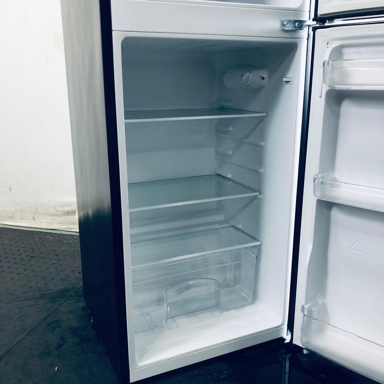 2020年製 ハイアール 130L 2ドア冷蔵庫（直冷式）ブラック【右開き