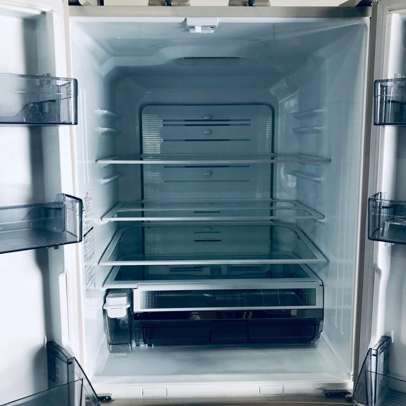 大型冷蔵庫 461L 2019年製 6ドア べジータ 東芝 GR-R460FZ(ZC) ラピス