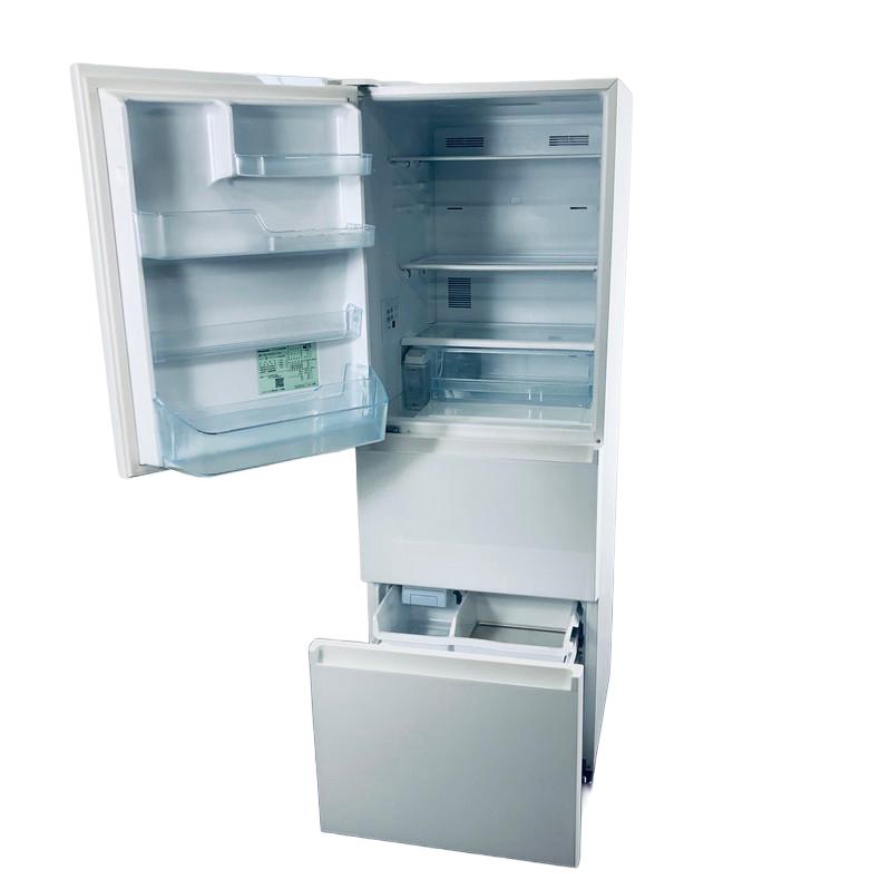 ID:rg220316 【自社配送エリア内限定】パナソニック Panasonic 冷蔵庫 ファミリー 中古 2021年製 3ドア 335L スノーホワイト ファン式 左開き NR-C342GCL-W  【リユース品：状態B】【送料無料】【設置費用無料】 Panasonic（パナソニック） 冷蔵庫 中古 Panasonic NR-C342GCL-W 2021