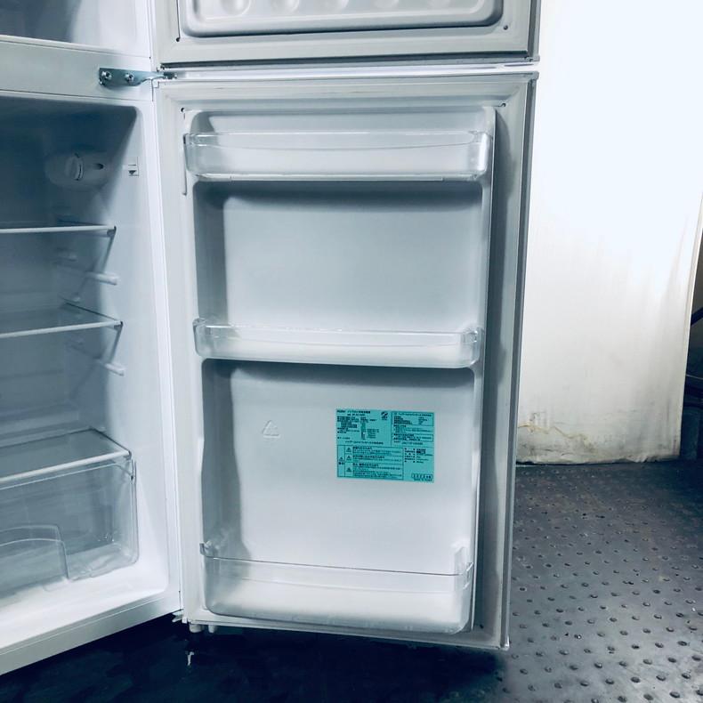 未使用品 Haier/ハイアール 130L 2ドア冷蔵庫 ホワイト JR-N130C 2023