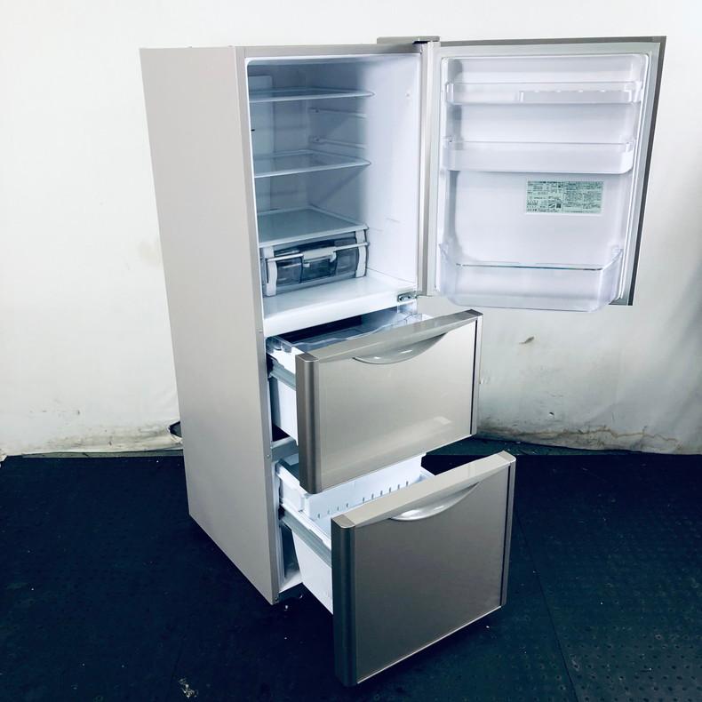 冷蔵庫￼￼ HITACHI 日立 ノンフロン3ドア冷蔵庫 R-S2700HV(XN) 265L クリスタル