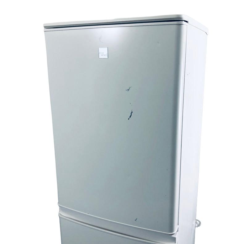 冷蔵庫 中古 三菱 MITSUBISHI MR-P15EF-KW 2021年製 2ドア 146L キーワードホワイト ファン式 右開き 一人暮らし 大きめの画像