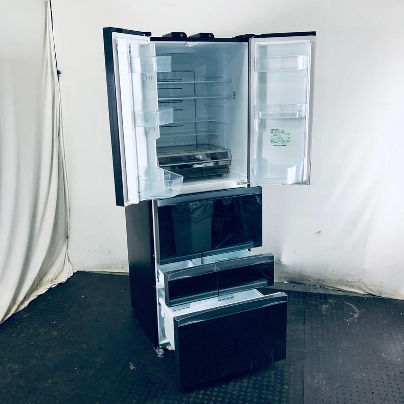 中古】 【自社配送エリア内限定】 東芝 TOSHIBA 冷蔵庫 2017年製 6ドア