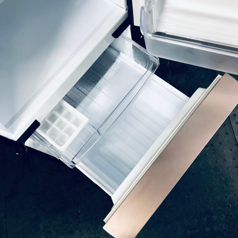 SHARP 冷蔵庫 中古 シャープ SJ-GD14E-B 2018年製 2ドア 137L ブラック