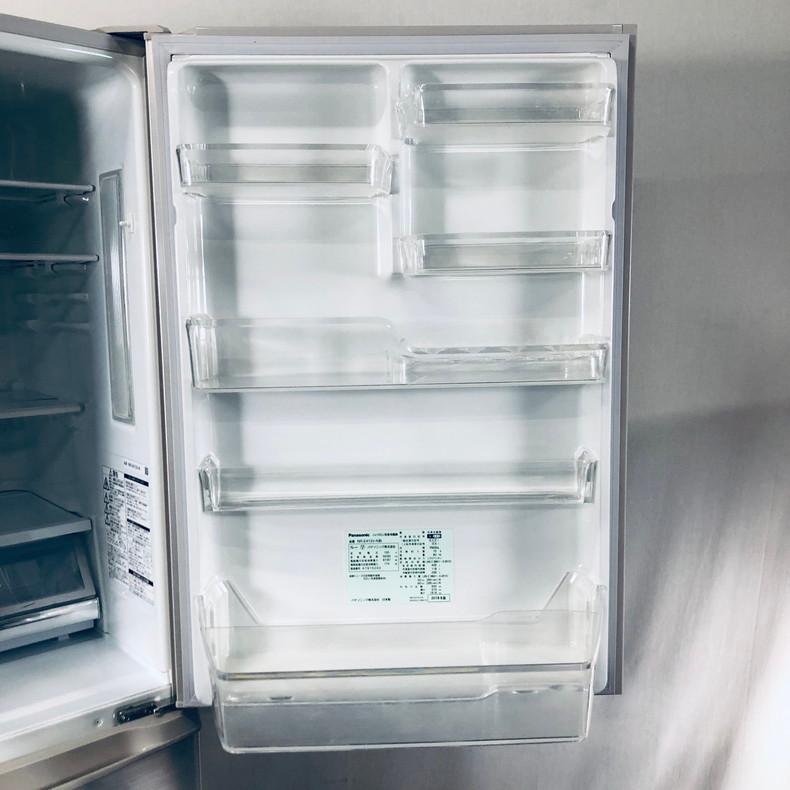 2018年製　パナソニック　5ドア　冷蔵庫　406L NR-E413V-N Panasonic 冷蔵庫 中古 パナソニック NR-E413V-N 2018年製 5ドア