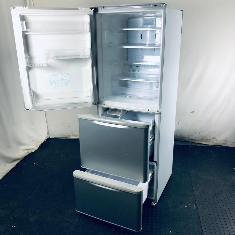 東京都東久留米市発！シャープ3ドア両開きSJ-W351D-S 2018年製