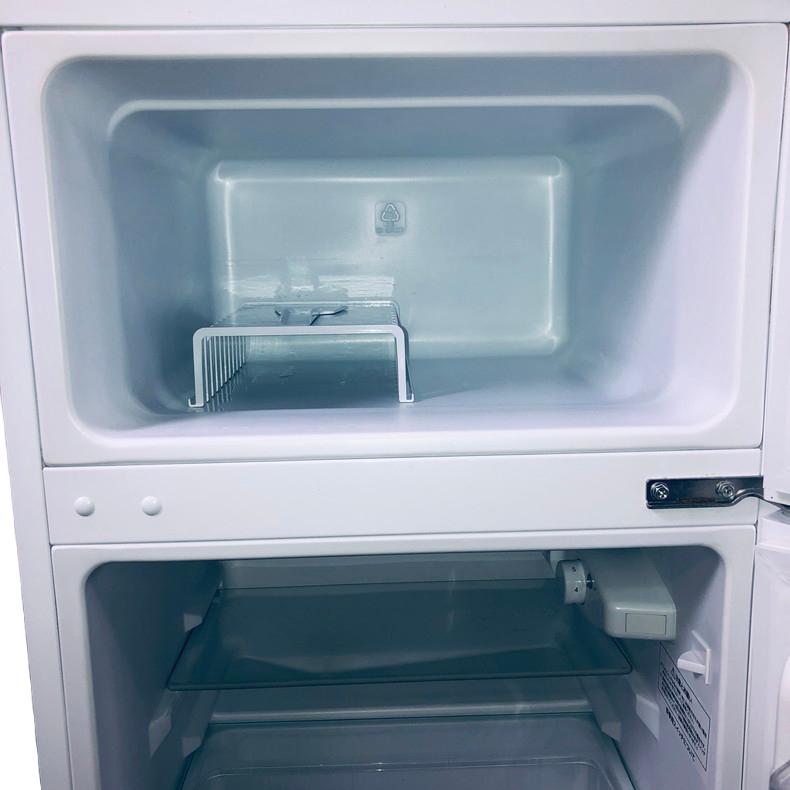冷蔵庫 中古 アイリスオーヤマ IRISOHYAMA IRGD-9A-W 2020年製 2ドア 90L ホワイト 直冷式 右開き 一人暮らし_2
