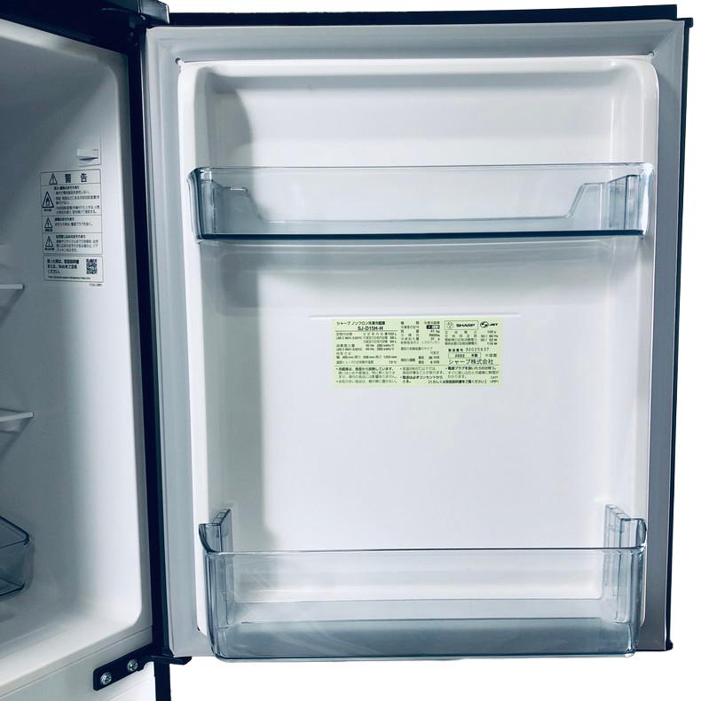 SHARP（シャープ） 冷蔵庫 中古 SHARP SJ-D15H-H 2022年製 2ドア 152L