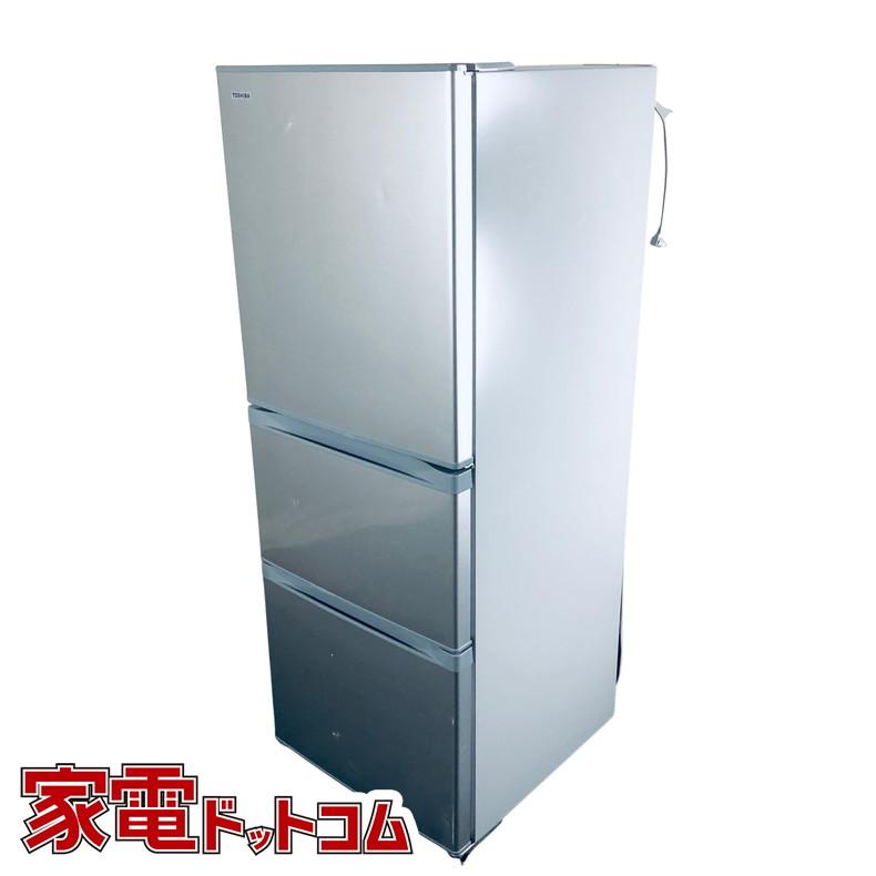 冷蔵庫　TOSHIBA GR-K33S(S) 2017年製 TOSHIBA（東芝） 冷蔵庫 中古 TOSHIBA GR-K33S(S) 2017年製 3ドア 330L
