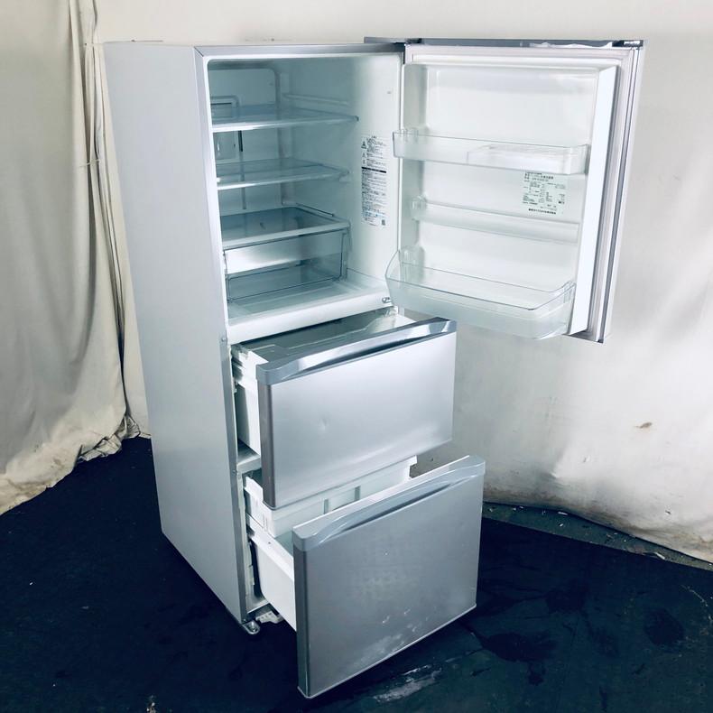 TOSHIBA 冷蔵庫 中古 東芝 GR-K33S(S) 2017年製 3ドア 330L