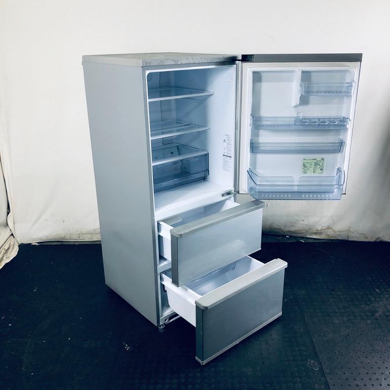 AQUA 冷蔵庫 中古 アクア AQR-27H(S) 2019年製 3ドア 272L シルバー