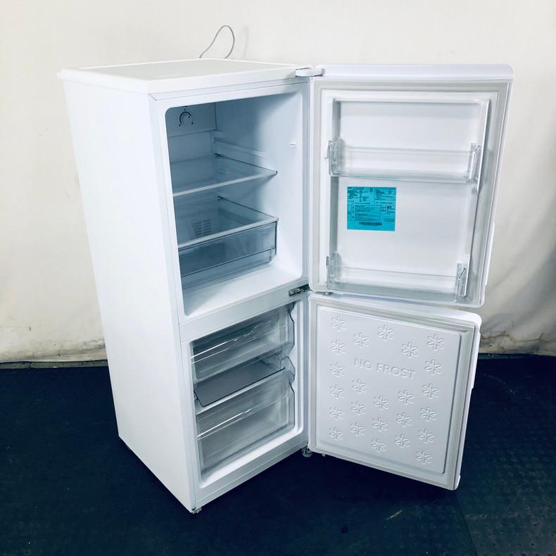 冷蔵庫 中古 ハイアール Haier JR-NF148CK(W) 2022年製 2ドア 148L