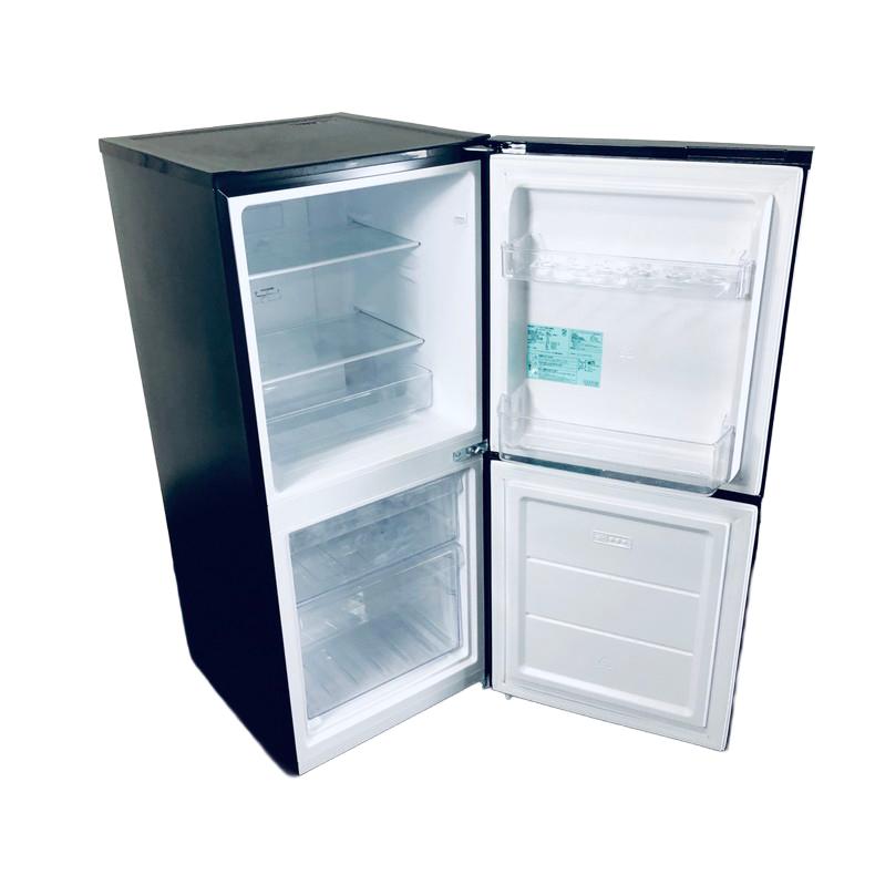 冷蔵庫 中古 ハイアール Haier JR-NF121NJ(K) 2024年製 2ドア 121L