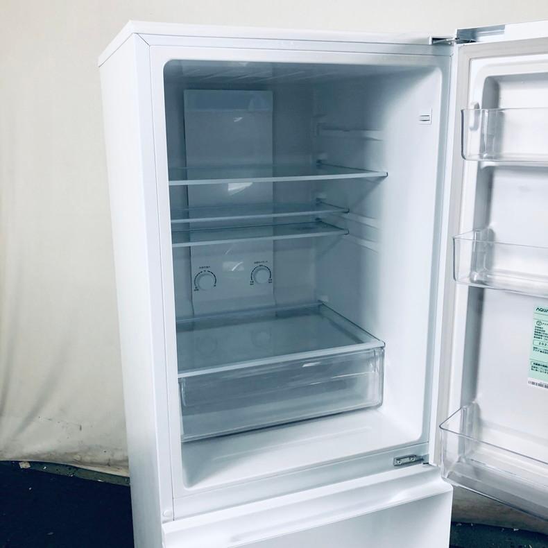 AQUA 冷蔵庫 中古 アクア AQR-20P(W) 2024年製 2ドア 200L スノー