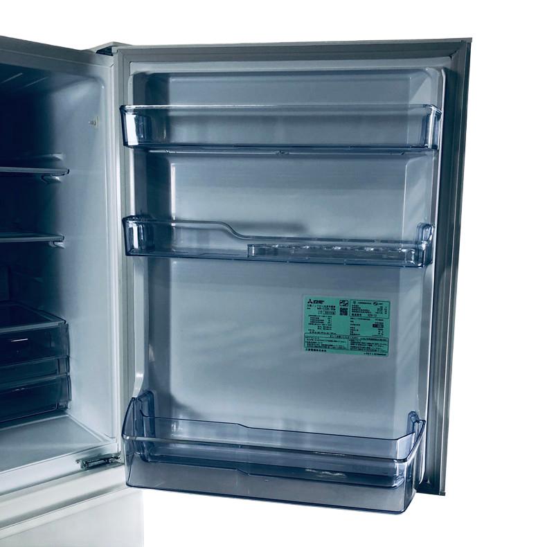 三菱（MITSUBISHI） 冷蔵庫 中古 MITSUBISHI MR-C33K-W 2024年製 3ドア