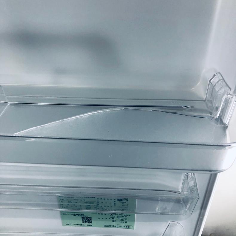 Panasonic（パナソニック） 冷蔵庫 中古 Panasonic NR-C340C-W 2019年