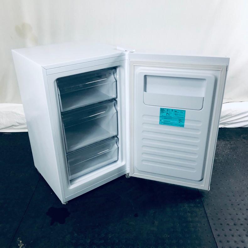 冷蔵庫 中古 ハイアール Haier JF-NU82A(W) 2018年製 1ドア 82L ホワイト 直冷式 右開き 冷凍庫（冷凍機能のみ） 一人暮らし_1